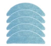 LOKLNEYK 5PCS Mopping Pad Fit,Compatible For Ecovacs,Compatible For DEEBOT,U2 / U2 Pro Robot Vacuum Cleaner Washable Cleaning Cloth Sweeper Replacement Parts
