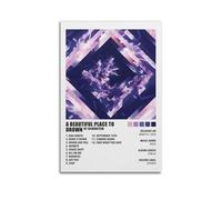 LOKLNEYK A Beautiful Place To Drown - Silverstein Poster, Hit Music Album Wall Art Canvas Posters Modern Prints for Living Room Bedroom Deco 24x36inch(60x90cm) Unframe-style