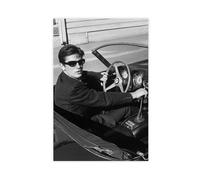 LOKLNEYK Actor Alain Delon Poster (3) Canvas Poster Wall Art Decor Print Picture Paintings for Living Room Bedroom Decoration 12x18inch(30x45cm)