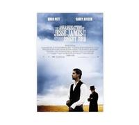 LOKLNEYK Assassination Of Jesse James Movie Poster Canvas Poster Bedroom Decor Landscape Office Room Decor Gift 20x30inch(50x75cm)