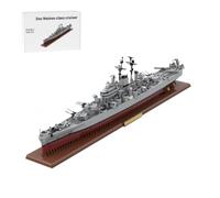 LOKLNEYK Battleship Building Blocks Set, Naval Cruiser Warship DIY Surface Vessel Long Hull Display Brick Model with Base, Large Military Brick Assembly Set Gift for Adult Youth (8622PCS)