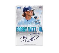 LOKLNEYK Bobby Witt Jr.Modern Wall Art Poster - Minimalist Print for Living Room Bedroom & Office A Simple Yet Striking Decor for Modern Homes12x18inch(30x45cm) Unframe-style