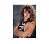 LOKLNEYK Bon JoviModern Wall Art Poster Minimalist Print for Living Room Bedroom Office A Simple Yet Striking Decor for Modern Homes08x12inch(20x30cm) Unframe-style