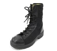 LOKLNEYK Breathable Combat Boots Men, Tactical Operations Ready Waterproof Defense, Mens Tactical Boots, Lightweight for Motorcycle Outdoor Adventures(9.5 UK)