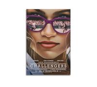 LOKLNEYK Challengers Poster, Classic Moive Wall Art Canvas Posters Modern Prints for Living Room Bedroom Deco 24x36inch(60x90cm) Unframe-style