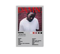 LOKLNEYK Damn by Kendrick LamarModern Wall Art Poster Minimalist Print for Living Room Bedroom Office A Simple Yet Striking Decor for Modern Homes20x30inch(50x75cm) Unframe-style