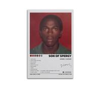 LOKLNEYK Daniel Caesar-Son Of Spergy Poster, Hit Music Album Wall Art Canvas Posters Modern Prints for Living Room Bedroom Deco 08x12inch(20x30cm) Unframe-style-2