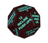 LOKLNEYK Foam Dice Stress Relief Plaything Yoga Ball 12-Sided PU Rounded Corners Multi-Color(Green)