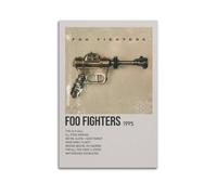LOKLNEYK Foo Fighters Poster, Classic Moive Wall Art Canvas Posters Modern Prints for Living Room Bedroom Deco 08x12inch(20x30cm) Unframe-style