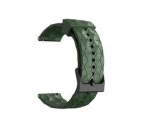 LOKLNEYK Football pattern sports strap suitable fit for SUUNTO 9 5 PEAK PRO/SUUNTO 3 replacement strap(Army green,20mm)