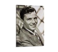 LOKLNEYK Frank SinatraModern Wall Art Poster Minimalist Print for Living Room Bedroom Office A Simple Yet Striking Decor for Modern Homes16x24inch(40x60cm) Frame-style