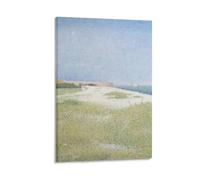 LOKLNEYK Georges SeuratModern Wall Art Poster - Minimalist Print for Living Room Bedroom & Office A Simple Yet Striking Decor for Modern Homes16x24inch(40x60cm) Frame-style