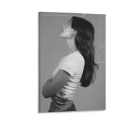 LOKLNEYK Gracie AbramsModern Wall Art Poster Minimalist Print for Living Room Bedroom Office A Simple Yet Striking Decor for Modern Homes12x18inch(30x45cm) Frame-style