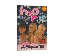 LOKLNEYK H2O Just Add WaterModern Wall Art Poster Minimalist Print for Living Room Bedroom Office A Simple Yet Striking Decor for Modern Homes12x18inch(30x45cm) Frame-style