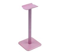 LOKLNEYK Headphones Hanger Creative Headphone Stand Table Classic Earphone Aluminum Support Bar Save Space(Pink)