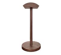 LOKLNEYK Headphones Hanger Headset Stand Creative Headphone Nature Wood Solid Base Table Desk Accssories