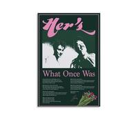 LOKLNEYK Hers Band What Once Was PosterModern Wall Art Poster Minimalist Print for Living Room Bedroom Office A Simple Yet Striking Decor for Modern Homes12x18inch(30x45cm) Unframe-style