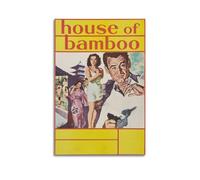 LOKLNEYK House Of Bamboo Poster, Classic Moive Wall Art Canvas Posters Modern Prints for Living Room Bedroom Deco 12x18inch(30x45cm) Unframe-style