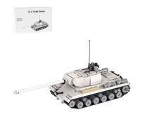 LOKLNEYK IS-2 Heavy Tank Building Blocks Set, 774PCS WWII Soviet Military Tank MOC Model, Historic Armored Vehicle Display Brick Build Set for Adult & Youth
