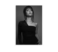 LOKLNEYK Jenna OrtegaModern Wall Art Poster Minimalist Print for Living Room Bedroom Office A Simple Yet Striking Decor for Modern Homes20x30inch(50x75cm) Unframe-style