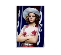 LOKLNEYK Jodie FosterModern Wall Art Poster Minimalist Print for Living Room Bedroom Office A Simple Yet Striking Decor for Modern Homes20x30inch(50x75cm) Unframe-style