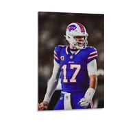 LOKLNEYK Josh AllenModern Wall Art Poster Minimalist Print for Living Room Bedroom Office A Simple Yet Striking Decor for Modern Homes12x18inch(30x45cm) Frame-style