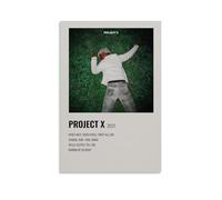 LOKLNEYK Ken Carson Project XCoverModern Wall Art Poster Minimalist Print for Living Room Bedroom Office A Simple Yet Striking Decor for Modern Homes20x30inch(50x75cm) Unframe-style