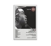 LOKLNEYK Lauryn Hill - MTV Unplugged No. 2.0 Poster, Music Wall Art Posters Canvas Prints for Living Room Bedroom Deco 20x30inch(50x75cm) Unframe-style