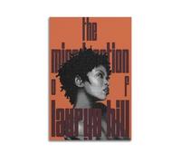 LOKLNEYK Lauryn Hill Poster, Music Wall Art Posters Canvas Prints for Living Room Bedroom Deco 20x30inch(50x75cm) Unframe-style