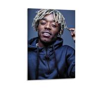 LOKLNEYK Lil Uzi VertModern Wall Art Poster Minimalist Print for Living Room Bedroom Office A Simple Yet Striking Decor for Modern Homes24x36inch(60x90cm) Frame-style