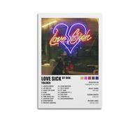LOKLNEYK Love Sick - Don Toliver Poster, Hit Music Album Wall Art Canvas Posters Modern Prints for Living Room Bedroom Deco 24x36inch(60x90cm) Unframe-style