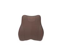LOKLNEYK Lumbar Support Pillow Breathable Car Headrest Lumbar Support Cushion Auto Seat Head Neck Waist Back Pillow For BMW Series 1 2 3 4 5 6 7 X1X2X3X4X5X6X7 Lumbar Support Cushion(Lumbar Brown)