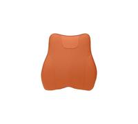 LOKLNEYK Lumbar Support Pillow Breathable Car Headrest Lumbar Support Cushion Auto Seat Head Neck Waist Back Pillow For BMW Series 1 2 3 4 5 6 7 X1X2X3X4X5X6X7 Lumbar Support Cushion(Lumbar Orange)