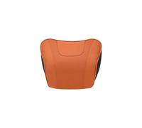 LOKLNEYK Lumbar Support Pillow Breathable Car Headrest Lumbar Support Cushion Auto Seat Head Neck Waist Back Pillow For BMW Series 1 2 3 4 5 6 7 X1X2X3X4X5X6X7 Lumbar Support Cushion(Headrest Orange)