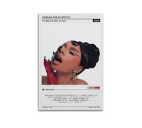 LOKLNEYK Mariah The Scientist - To Be Eaten Alive Poster, Hit Music Album Wall Art Canvas Posters Modern Prints for Living Room Bedroom Deco 08x12inch(20x30cm) Unframe-style-2