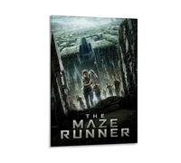 LOKLNEYK Maze Runner The Death CureModern Wall Art Poster Minimalist Print for Living Room Bedroom Office A Simple Yet Striking Decor for Modern Homes16x24inch(40x60cm) Frame-style