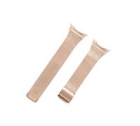 LOKLNEYK Milan metal stainless steel seamless strap suitable fit for Google Pixel Watch 2 watch accessories(Rose Gold,For Pixel Watch)