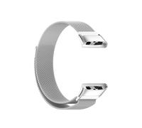 LOKLNEYK Milanese Metal Stainless Steel Strap Fit For Redmi Watch 3 Replacement Wristband(Silver)