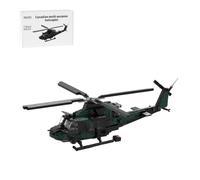 LOKLNEYK Military Helicopter Building Blocks Set, 776PCS CH-146 anadian Multipurpose Helicopter MOC Display Aircraft Model, Detailed Rotorcraft Brick Build Collection for Adults & Youth, MOC-236728