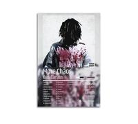 LOKLNEYK More Chaos -Ken Carson Poster, Hit Music Album Wall Art Canvas Posters Modern Prints for Living Room Bedroom Deco 08x12inch(20x30cm) Unframe-style