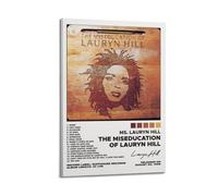 LOKLNEYK Ms.Lauryn Hill-the Miseducationof Lauryn Hill Poster, Music Wall Art Posters Canvas Prints for Living Room Bedroom Deco 24x36inch(60x90cm) Frame-style