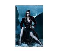 LOKLNEYK Nina Dobrev Poster (7) Canvas Poster Wall Art Decor Print Picture Paintings for Living Room Bedroom Decoration 16x24inch(40x60cm)
