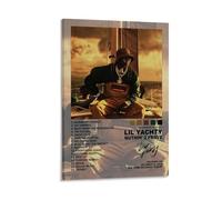 LOKLNEYK Nuthin' 2 Prove-Lil YachtyModern Wall Art Poster Minimalist Print for Living Room Bedroom Office A Simple Yet Striking Decor for Modern Homes20x30inch(50x75cm) Frame-style