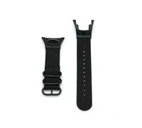 LOKLNEYK Nylon Canvas Breathable Strap Fit For Suunto Ambit/Ambit2/Ambit3 Sport/Run/Peak(Black)