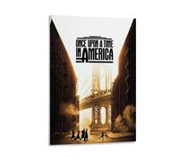 LOKLNEYK Once Upon A Time in AmericaModern Wall Art Poster Minimalist Print for Living Room Bedroom Office A Simple Yet Striking Decor for Modern Homes12x18inch(30x45cm) Frame-style