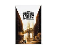 LOKLNEYK Once Upon A Time in AmericaModern Wall Art Poster Minimalist Print for Living Room Bedroom Office A Simple Yet Striking Decor for Modern Homes20x30inch(50x75cm) Unframe-style