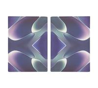 LOKLNEYK Passport Holder Beautiful Purple Butterfly Art Passport Wallet Travel Passport Cover for Travel Must Haves Accessories