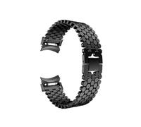 LOKLNEYK Seamless Quick Fit Stainless Steel Strap Fit For Samsung Galaxy Watch 6 Classic 47mm 43mm 4 42 46mm 5 Pro 45mm 40mm 44mm(Black,For Galaxy4classic42)