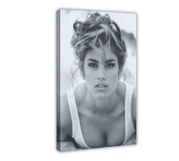 LOKLNEYK Sexy Cindy Crawford Poster (4) Canvas Poster Wall Art Decor Print Picture Paintings for Living Room Bedroom Decoration 24x36inch(60x90cm)