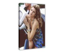 LOKLNEYK Sexy Cindy Crawford Poster (8) Canvas Poster Bedroom Decor Landscape Office Room Decor Gift 08x12inch(20x30cm)